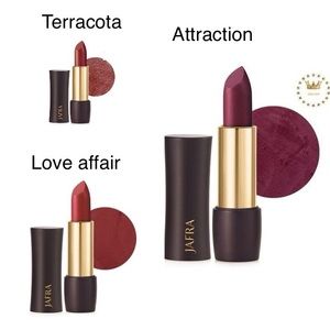 Jafra full coverage matte lipstick terracota